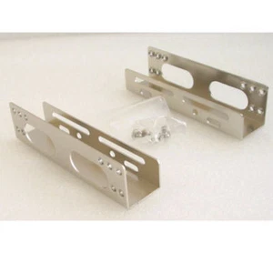 3,5 Zoll SATA/IDE HDD auf 5,25 Zoll Bay Mount Adapter/Konverter Kit (2 Stück) - Bild 1 von 3