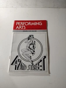 Souvenir Theatre Program 42nd Street Golden Gate Theater Elizabeth Allen 1985 - Picture 1 of 7