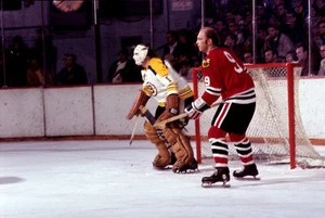 Bobby Hull Chicago Black Hawks 8x10 Photo - Foto 1 di 1