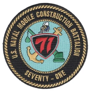 71st Mobile Construction Battalion Patch - Picture 1 of 6