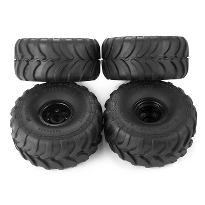 For Monster Truck Tires with Wheels Rim For 1/18 1:24 Axial SCX24 AX24 Upgrade - Image 1 of 4