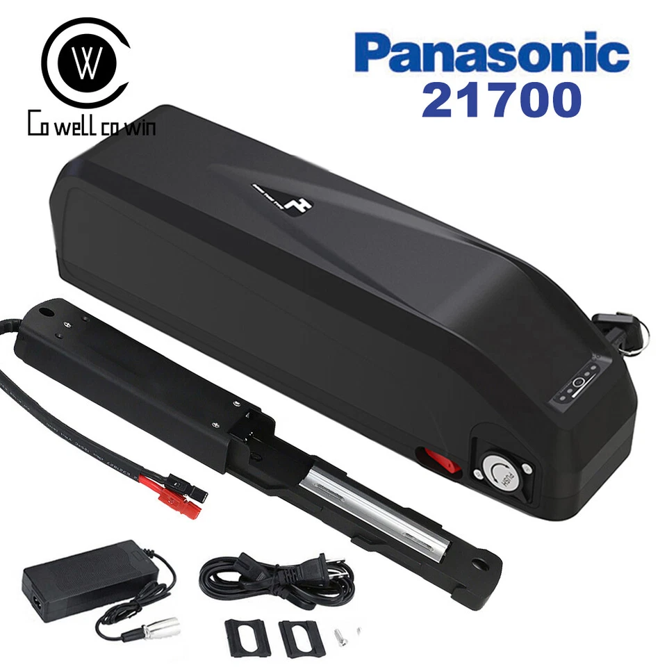 COWELL Ebike akku 36V 48V 52V Lithium Elektrisch Fahrrad E-bike Batterie Mit Ladegerät