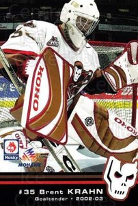2002-03 Calgary Hitmen #16 Brent Krahn
