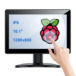 Eyoyo 10in Touch Screen HDMI Monitore VGA AV Portable IPS LCD Display for CCTV - Photo 1/12