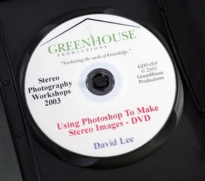 Using Photoshop for 3D - David Lee 2003 - Stereo Photography workshop DVD - BC - Picture 1 of 2