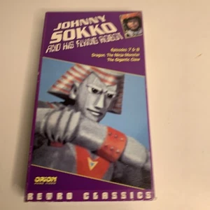 Johnny Sokko His Flying Robot Volume 4 Episodes 7 & 8 Vhs 1995 Tested Plays - Picture 1 of 4