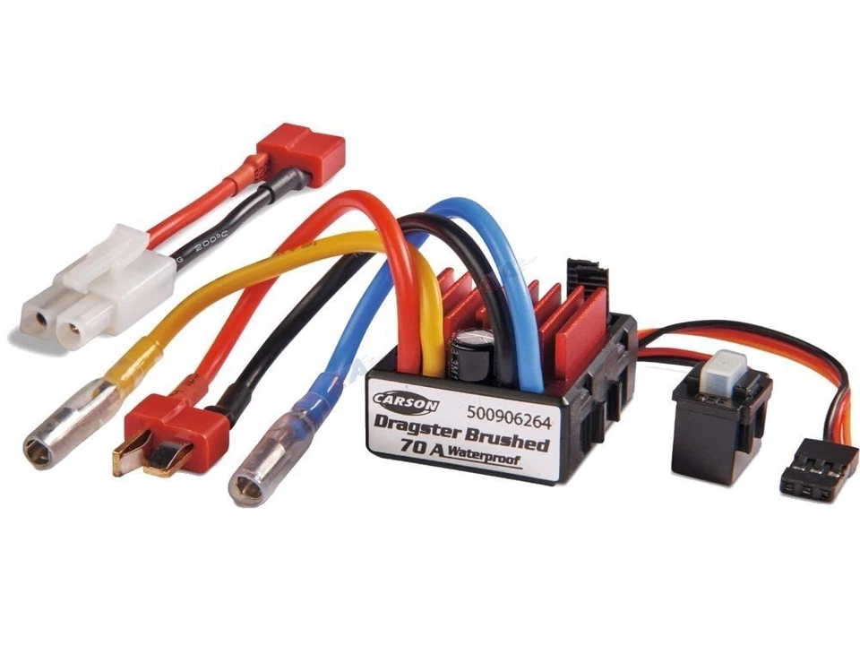 CARSON ESC DRAGSTER 500906264 - 1/10 RC REGOLATORE ELETTRONICO BRUSHED  NUOVO ! - Immagine 1 di 2