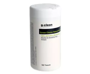 gizmoo g-clean Screen Cleaner Natural Formula 100 Tissues - Picture 1 of 2