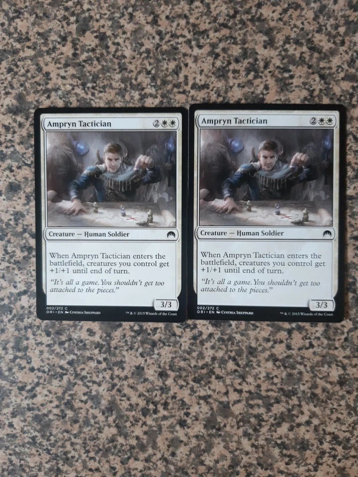 MTG - 2 x Ampryn Tactician - Magic Origins - Image 1 of 1
