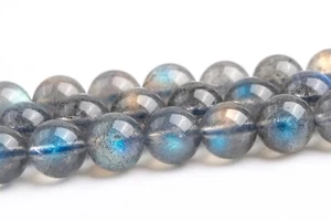Natural AAA Rainbow Labradorite Beads Round Loose Beads 6/7/8/9/10/11/12MM - Picture 1 of 4