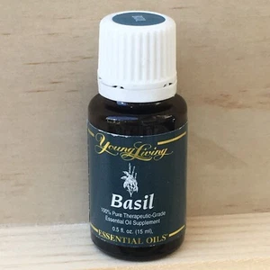 Young Living Basil 100% Pure Therapeutic-Grade Essential Oil 15ml One bottle - Picture 1 of 3