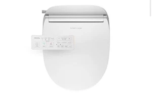 Coway Bidetmega 400E Bidet weiß länglich Badezimmer WC-Sitz Neu im Karton Neu im Karton - Bild 1 von 8