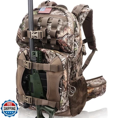 MoiShow Hunting Backpack, Camo Hunting Backpacks and duffle Bags, Water-resis - Image 1 of 4