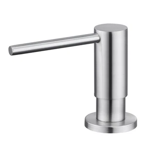 Soap Dispenser for Kitchen Sink Brushed Nickel, Sink Soap Dispenser Stainless... - Picture 1 of 8