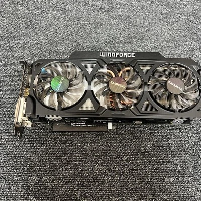 Gigabyte Geforce GTX780 Graphics PCI-Ex16 3GB WINDFORCE3X GV-N780OC-3GD REV2 - Image 1 of 4