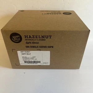 Happy Belly, Hazelnut Light Roast Coffee Pods 100 Cups - Exp 9/2025 - Picture 1 of 10