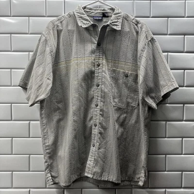 Camisa Patagonia Puckerware Para Hombre Manga Corta Abotonada Talla M Exterior 111 Foto 1 de 4