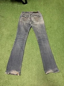 Rock Revival Debbie Boot Women's Size 27x33 Jeans Flap Pockets Western MARKED - Picture 1 of 22