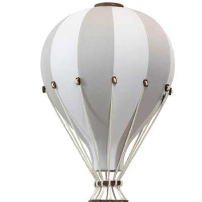 Globo de Aire Caliente Decoraciones para Baby Shower Cumpleaños o Guardería Decoración Gris Claro Foto 1 de 4