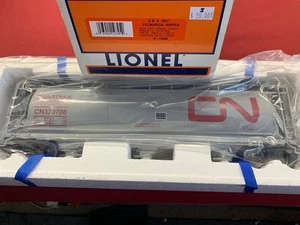LIONEL 6-19345 CN CANADIAN NATL 3-BAY CYLINDRICAL HOPPER MIB NOS FREE SHIPPING. - Picture 1 of 3