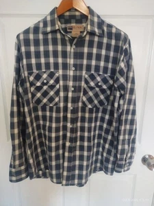 Vintage Big Mac Workwear Button Down Plaid Shirt Medium - Picture 1 of 3