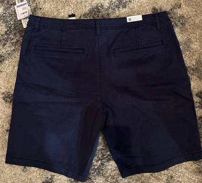 Pantalones Cortos William Rast Para Hombre 38 Azul Marino Clásicos Chinos Informales Algodón Ligero Foto 1 de 4