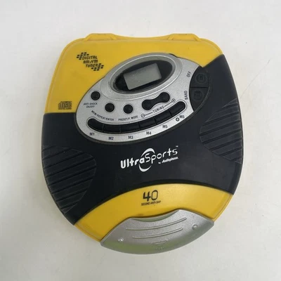 Reproductor de CD portátil Ultra Sports By Audiophase de colección con sintonizador digital AM/FM Foto 1 de 4