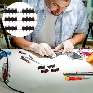 6 Pezzi Clip di Collegamento Altoparlanti Connettore Filo Connettori Elettrici - Foto 1 di 12