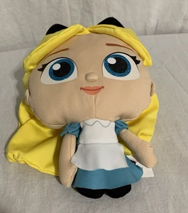 Peluche Disney Doorables Puffables Alice nel Paese delle Meraviglie Glitterato Occhi Alice 10" Giocattolo - Foto 1 di 7