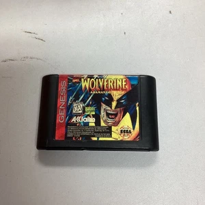 Wolverine: Adamantium Rage (Sega Genesis, 1994) Authentic Cartridge - Photo 1/3