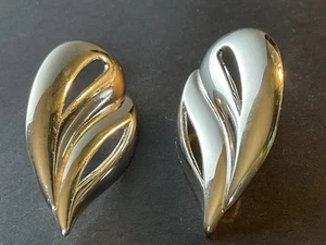 Pendientes Monet Vintage Tono Plata Pierce - Imagen 1 de 3