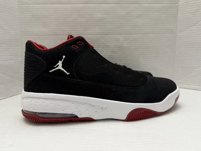 Nike Men’s Jordan Max Aura 2 Black/White-Gym Red Size 13 Brand New No Tag/Box - Image 1 of 4