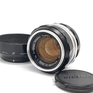 " NEAR MINT " Nippon Kogaku Nikon Nikkor S 50mm f/1.4 Standard Lens from JAPAN - Picture 1 of 11