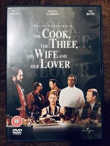 The Cook, The Thief, His Wife And Her Lover (DVD, 2003) - Region 2/4 PAL - Bild 1 von 3