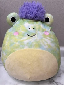 Squishmallow JEZRAY lila Haar Frosch Squish-Doos 16 Zoll - Bild 1 von 9
