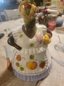 Vintage Miranda Black Americana Cookie Jar - Picture 1 of 6