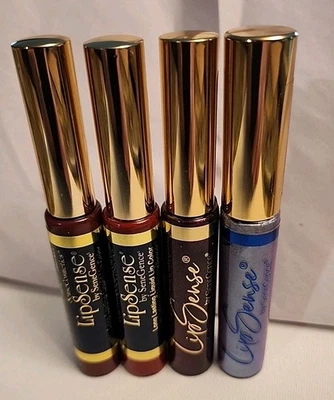 LipSense Premier Lipstick & Gloss By SeneGence  3 Sensuous Colors 1 Gloss Bundle - Image 1 of 4