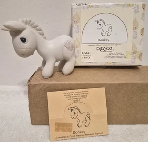 1981 Enesco Precious Moments Nativity Set Donkey E-5621 *See Pics* - Picture 1 of 5