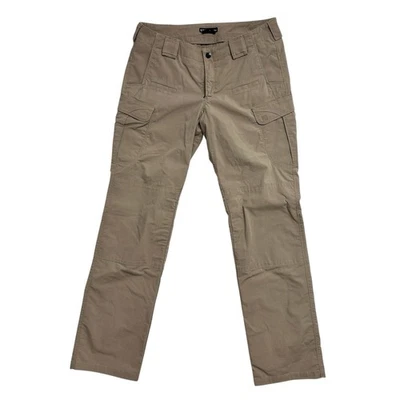 Pantalones 5.11 Tactical Mujer Stryke Beige Ripstop Carga Flex-Tac Talla 12 64386 Foto 1 de 4