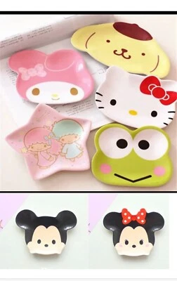 美国卖家卡通人物三聚氰胺甜点盘 — 第 1/4 张图片