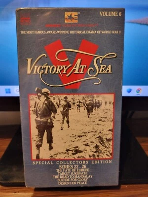 Victory at Sea Special Collectors Edition - Series 22-26 (VHS, 1986) NEW, Sealed - Image 1 of 3