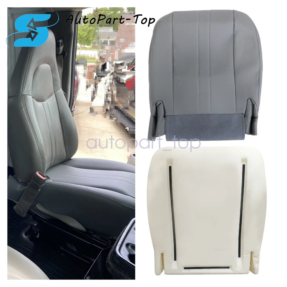 For 2003-2014 Chevy Express 1500 2500 3500 Van Driver Bottom Seat Cover & Foam - Image 1 of 4
