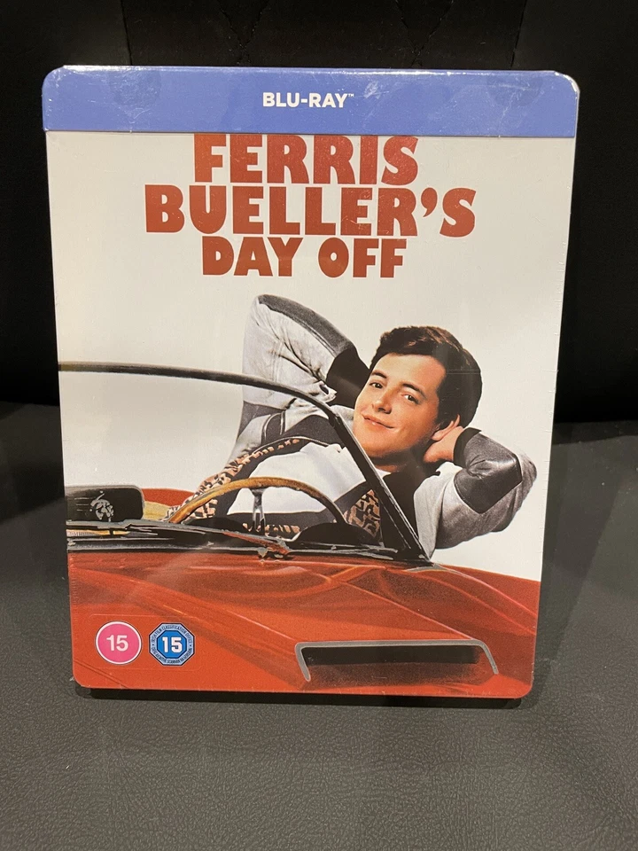 Ferris Bueller's Day off Steelbook Blu-ray 2020 DVD & Fast Deliv