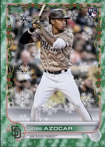 [DIGITAL] Topps Bunt - Jose Azocar - Holiday Box 22 S1 - Green Base - Picture 1 of 1