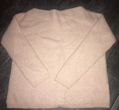 Suéter para mujer Rachel Roy suave melocotón cuello barco talla grande L nuevo sin etiquetas Foto 1 de 3