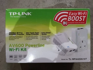 TP-Link AV600 Powerline Wi-Fi Kit TL-WPA4226 Kit UK version mit UK STECKER!! - Bild 1 von 9