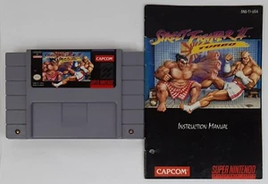 Street Fighter II: Turbo (Super Nintendo Entertainment System, 1993) - Picture 1 of 8
