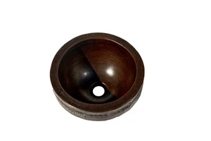 Puas redondas de 12" con delantal de 3" fregadero de cobre - Imagen 1 de 8