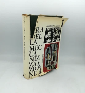 "L'ERA DELLA MECCANIZZAZIONE" Siegfried Giedion, Feltrinelli 1967 - 1° edizione - Picture 1 of 5