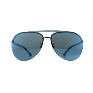 Police Sunglasses SPL495 Idol 1 627B Matte Ruthenium Blue Mirror - Picture 1 of 5